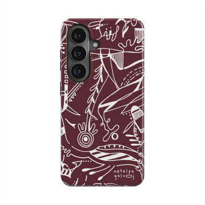 Telefono dėkliukas „Mintys“ –  Samsung Galaxy | Google Pixel | Magnetic | Vyšninė