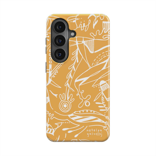 Telefono dėkliukas „Mintys“ –  Samsung Galaxy | Google Pixel | Magnetic | Garstyčių